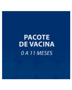 PACOTE DE VACINA DE 0 A 11 MESES