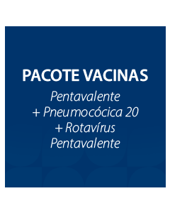 PACOTE DE VACINA DE 4 MESES - PENTA, ROTA5 E P20
